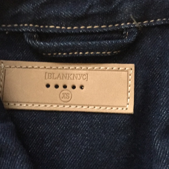 [BLANKNYC] embroidered denim jacket SIZE XS - Picture 15 of 15